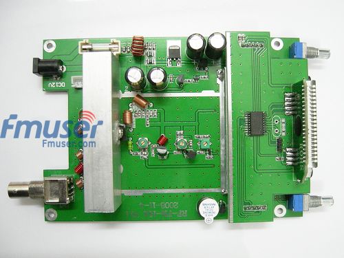 2 pcs FMUSER 15w fm transmitter PLL lcd Radio Stereo MIC 88-108mhz Board PCB RV1.1