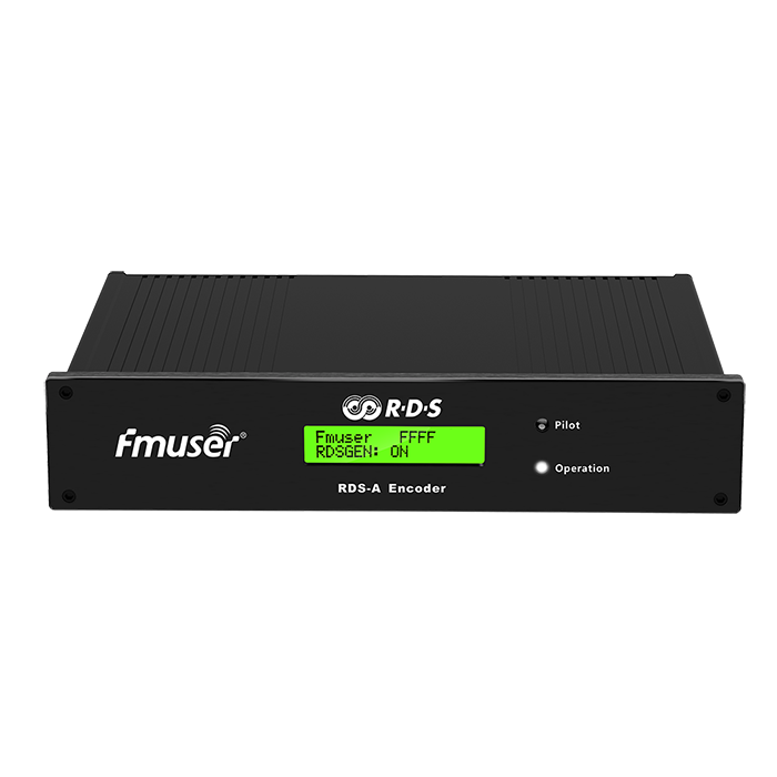 FMUSER RDS-A RDS Encoder for FM Transmitter with MPX SCA Input